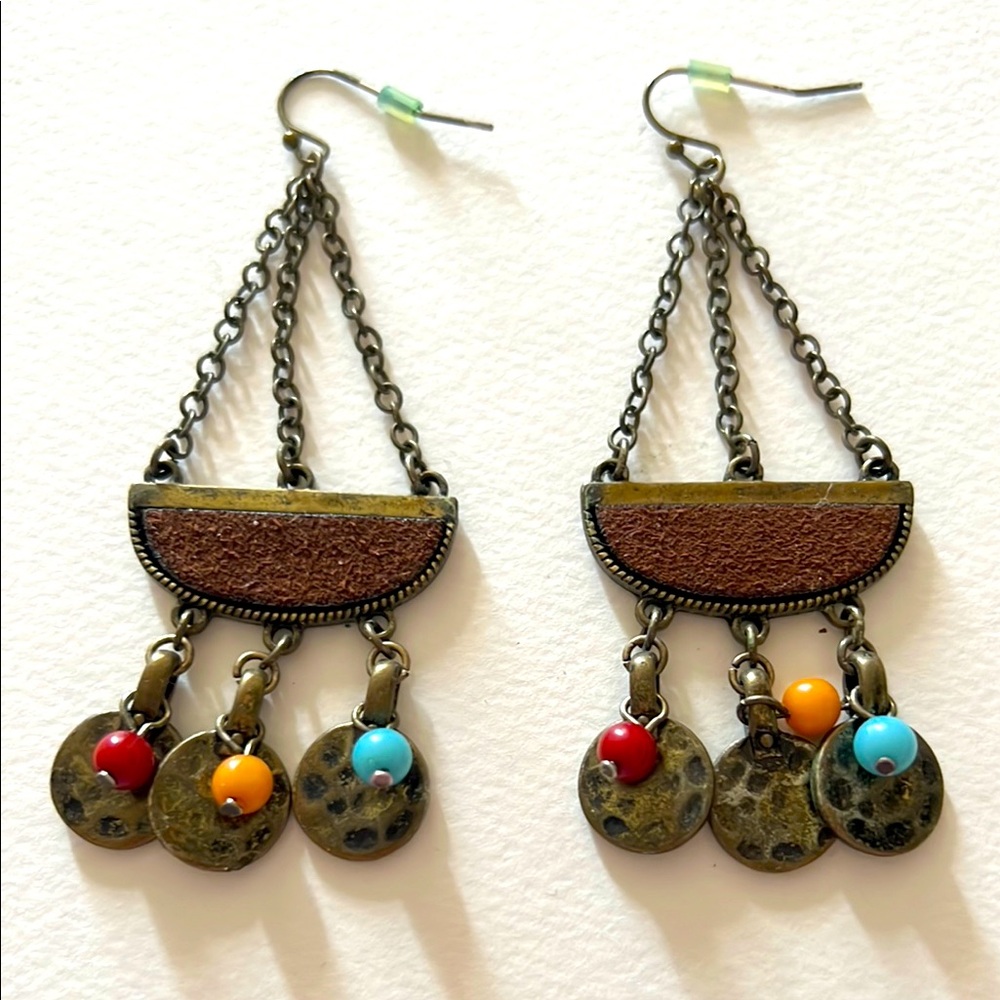 Bohemian Multicolor Dangle Earrings